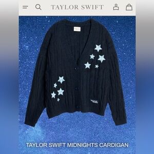 Taylor Swift Midnights Cardigan - NWT